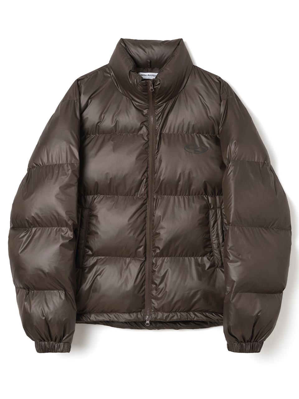 Square Defend Padding Jacket [Deep Brown]