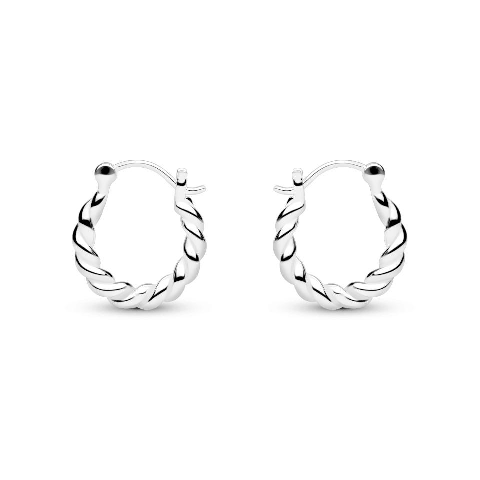 [925 silver] SOLOMONIC COLUMN EARRINGS II