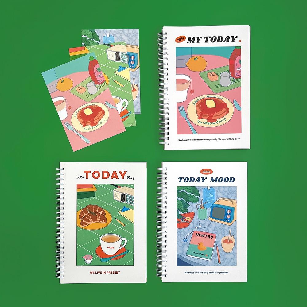 2024 투데이 다이어리 날짜형
