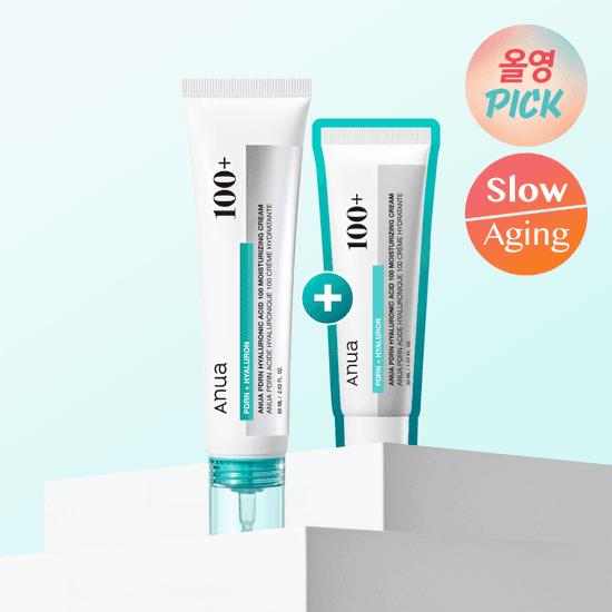[4월 올영픽] 아누아 피디알엔 히알루론산 100 수분 크림 60mL 기획 (+30mL)