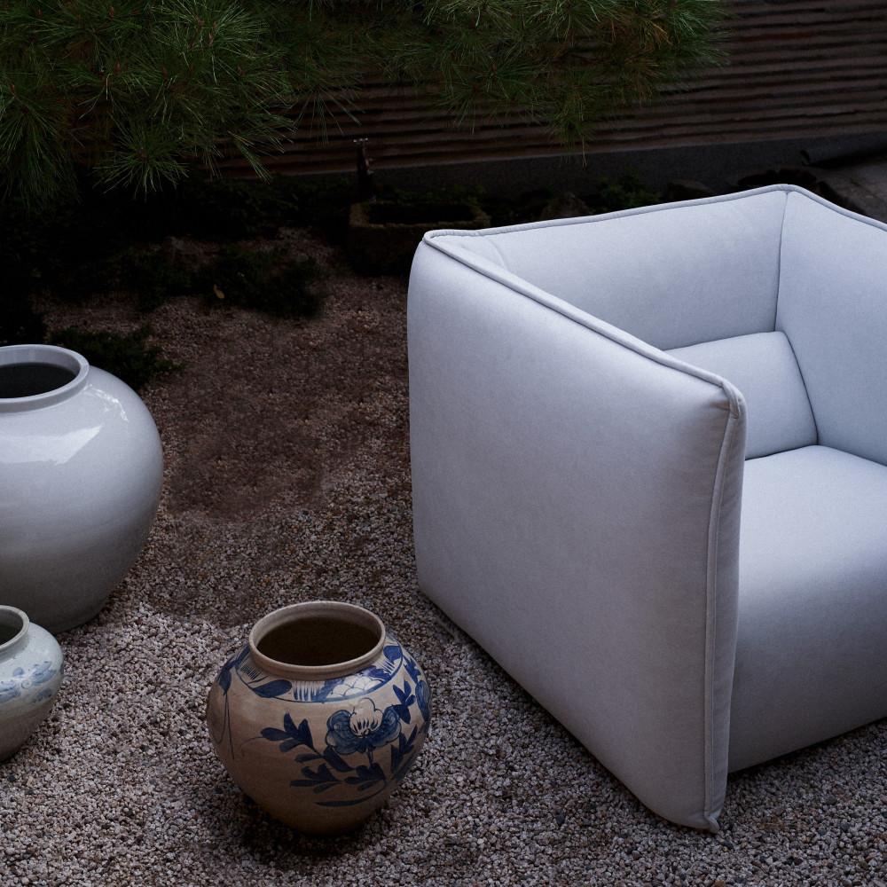 알로소 사티 1인용 소파 [루소 패브릭] : Alloso