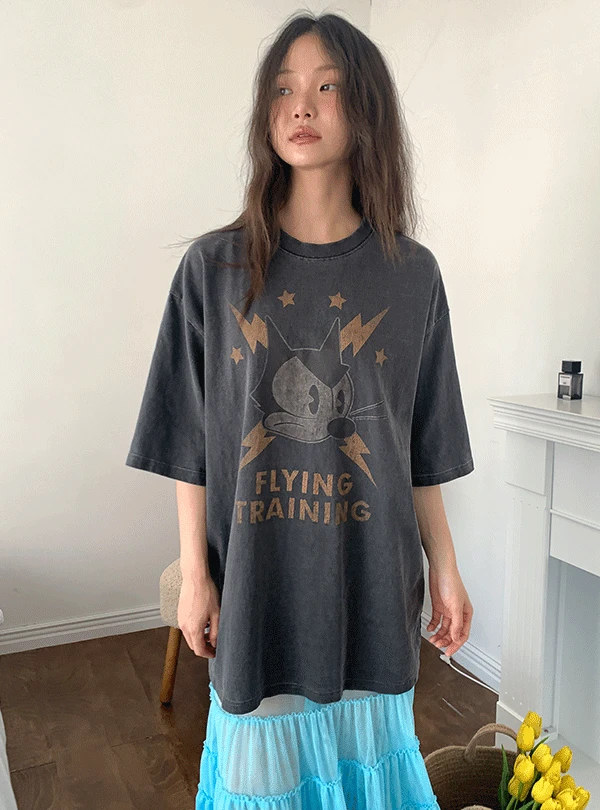 FELIX WASHED TEE (2C)