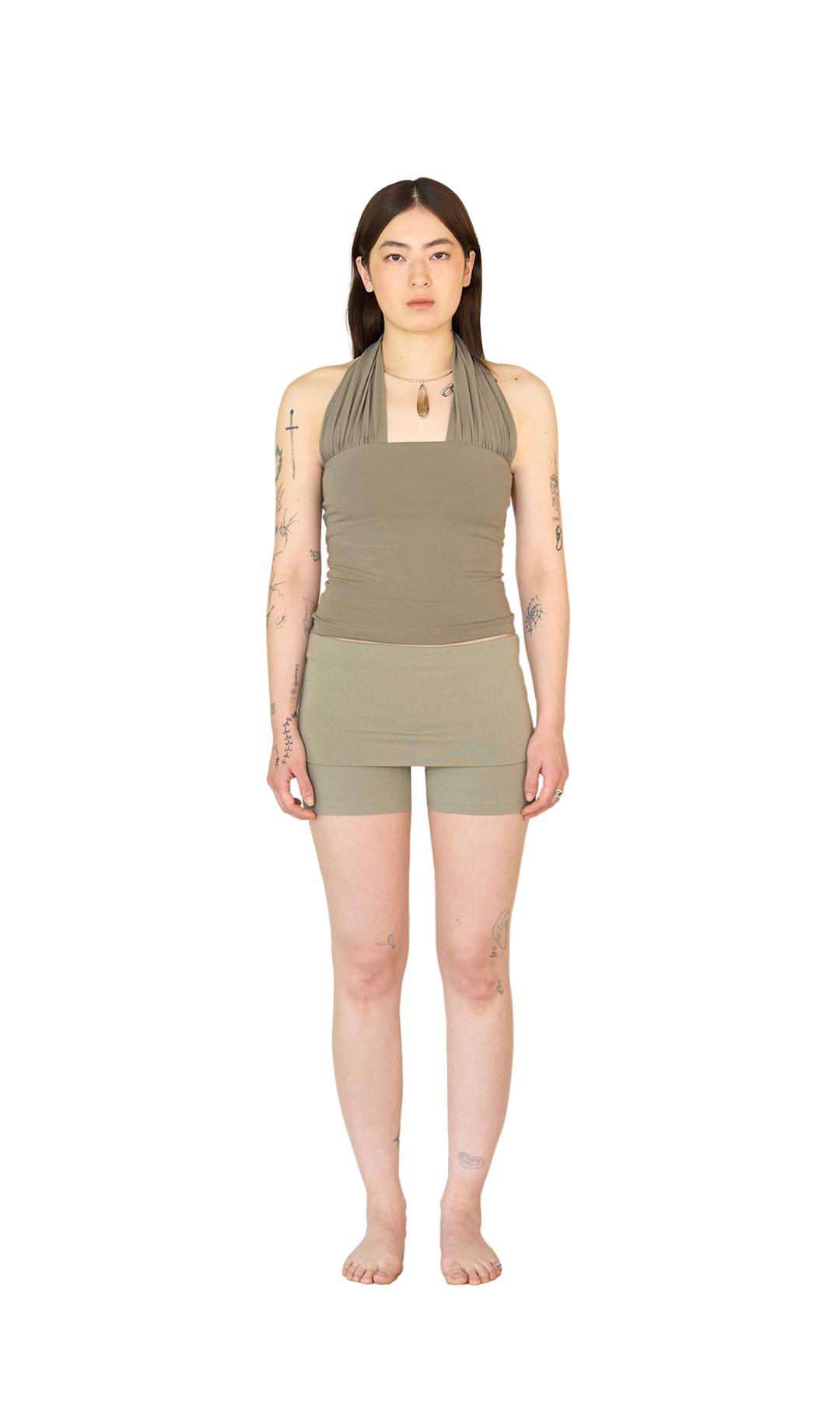 [6/5 순차발송] Bold halter top | Dust