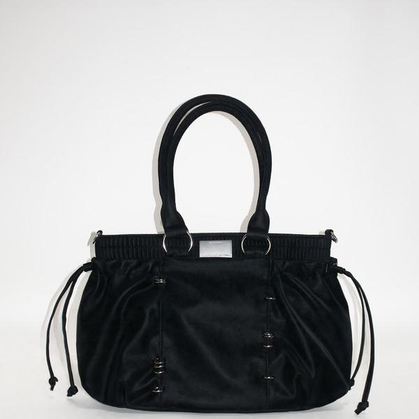 [SOLD OUT] PIERCED BOXER BAG matte black