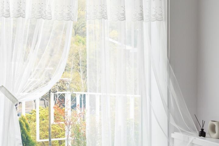 디망쉬 레이스커튼 2장 4size