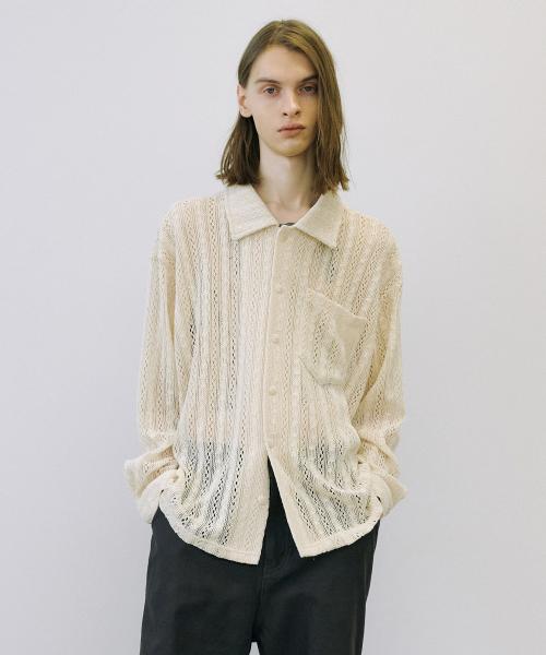 Crochet shirts (ecru)