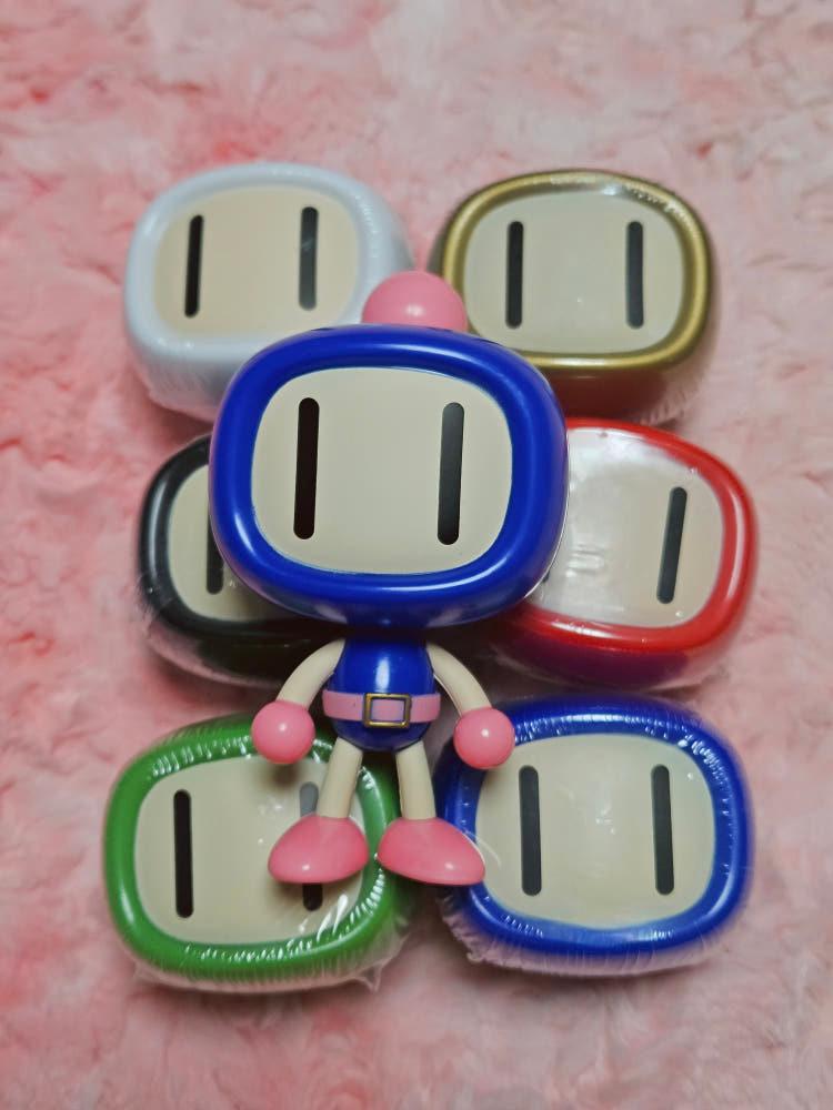 봄버맨 구슬동자 가챠 캡슐토이 구슬동자 피규어 블루