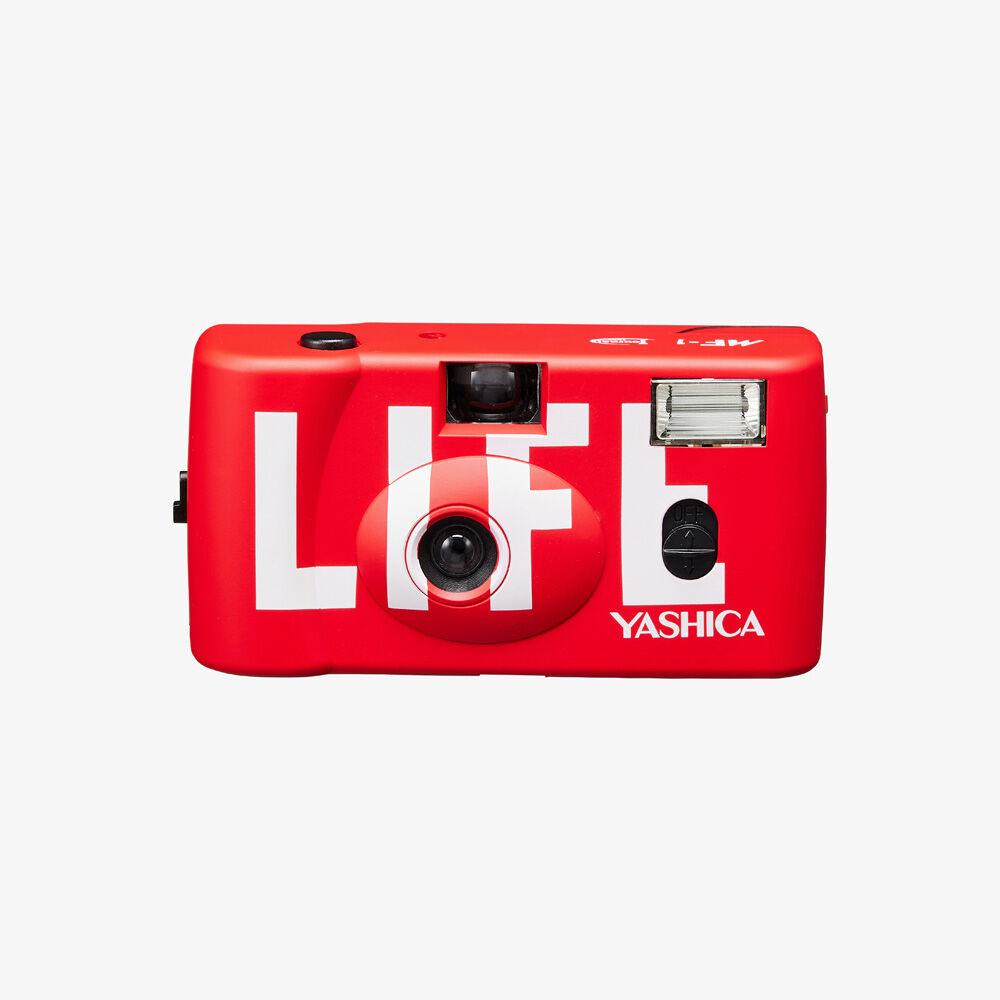 LIFE X YASHICA MF-1 CAMERA 다회용 토이카메라_RED (필름포함)