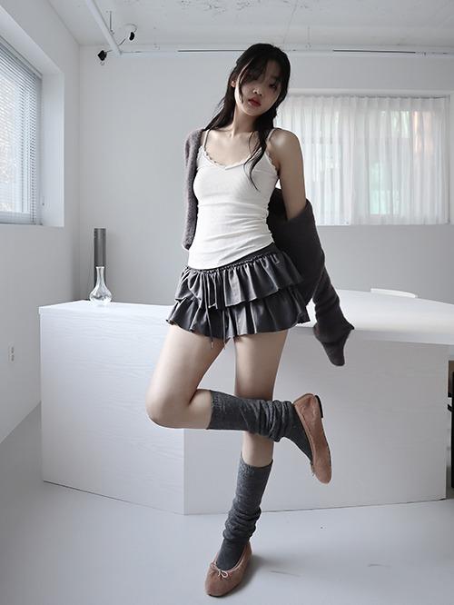 dekki cancan skirt pants, 3color
