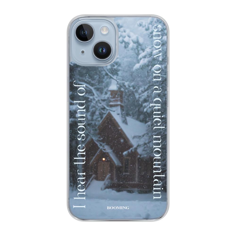 투명젤하드 고요한산장 아이폰14 프로 디자인 폰케이스