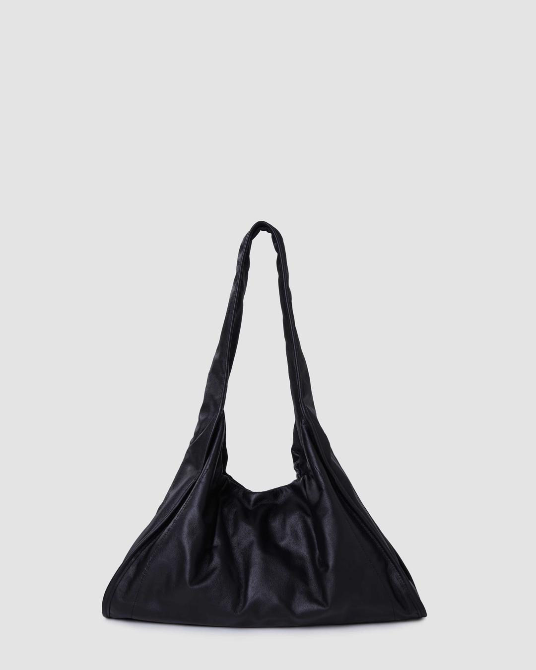 New Hobo Leather / BLACK (KISSES SHAPE)뉴 호보 레더 / 블랙 (키세스 쉐입)