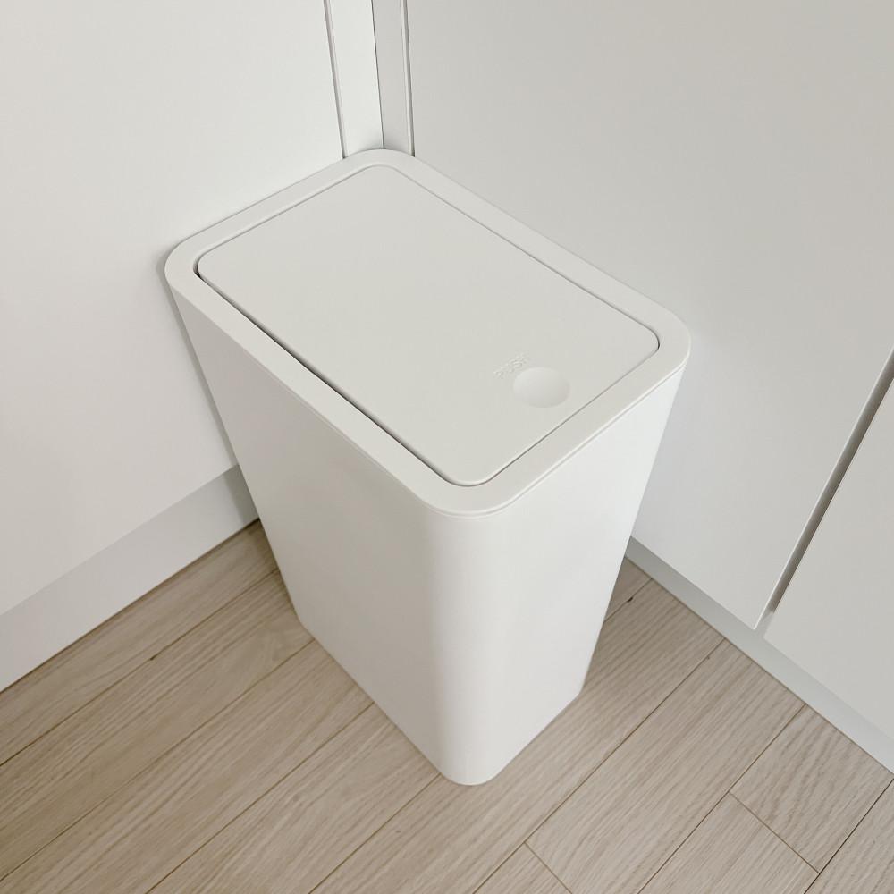 원터치 휴지통 화장실 미니 틈새쓰레기통 12L 살림공간