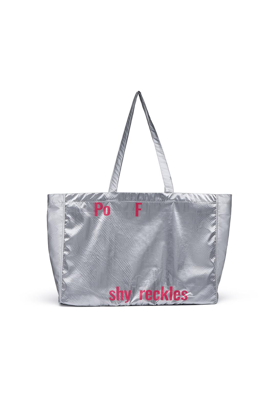 PoF Logo Bag_Chrome Silver