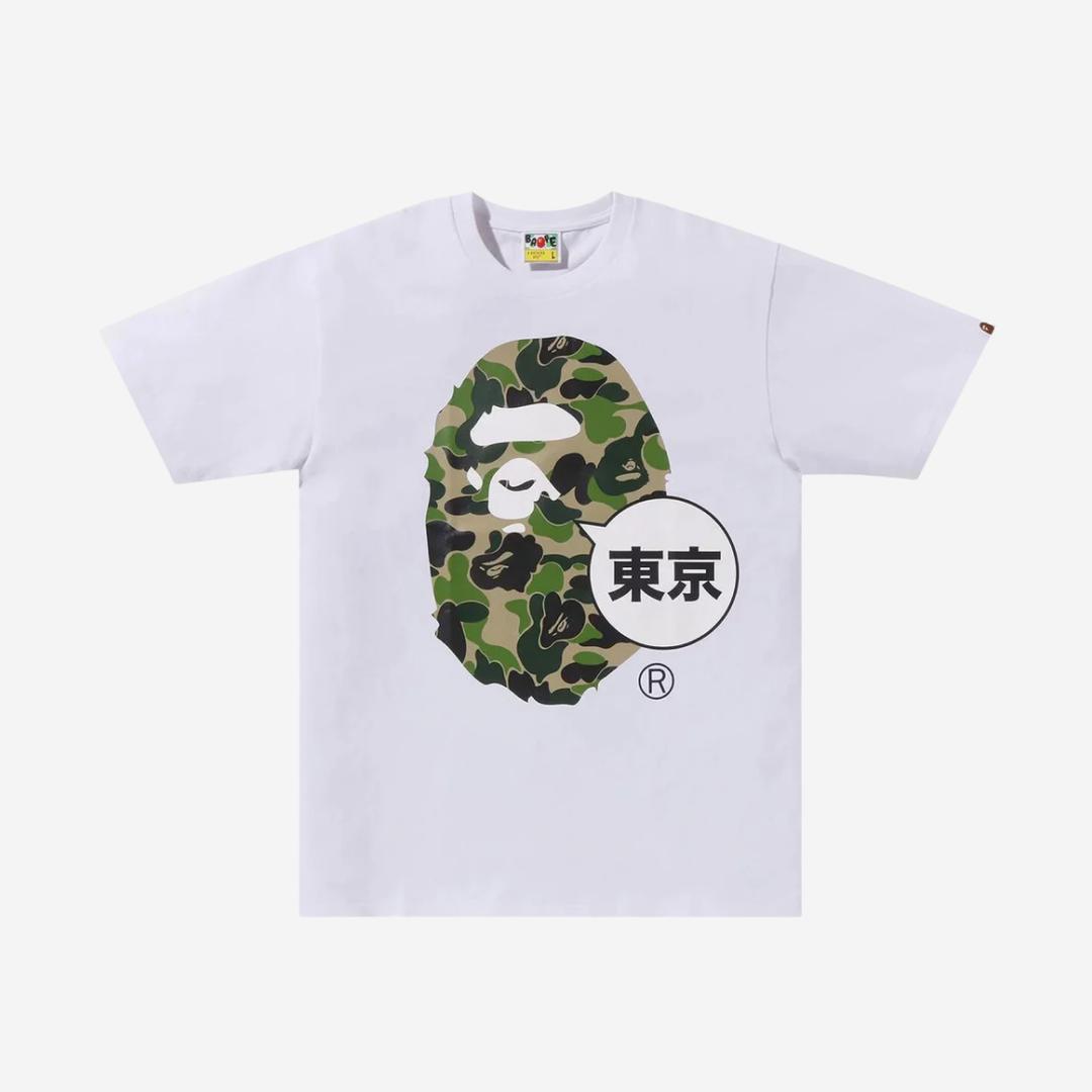 BAPE City Tokyo Big Ape Head T-Shirt White