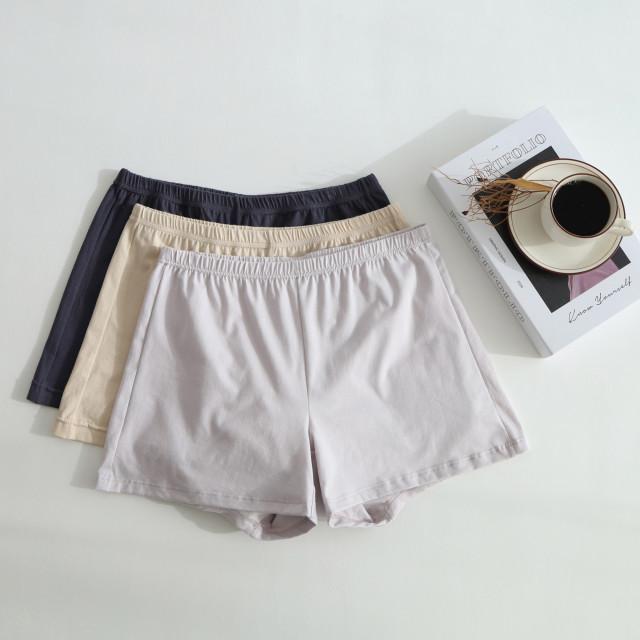 편한 순면 여자트렁크팬티 빅사이즈 텐셀 인견 여성사각팬티