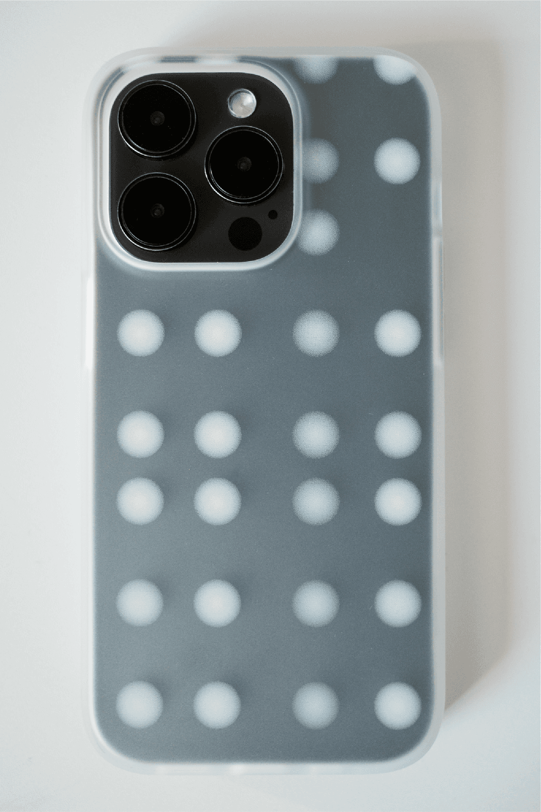 Spread Dot Phone Case 04 (White)