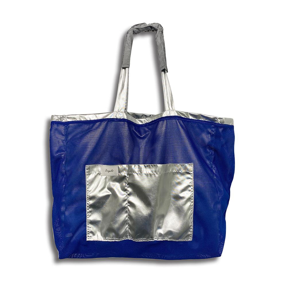 MEGAMETAL TOTE BAG (SILVER)