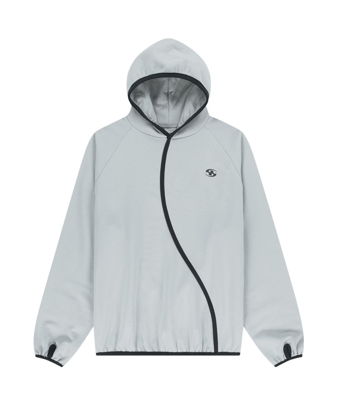 TAPED HOODIE [LIGHT GREY]_24FW