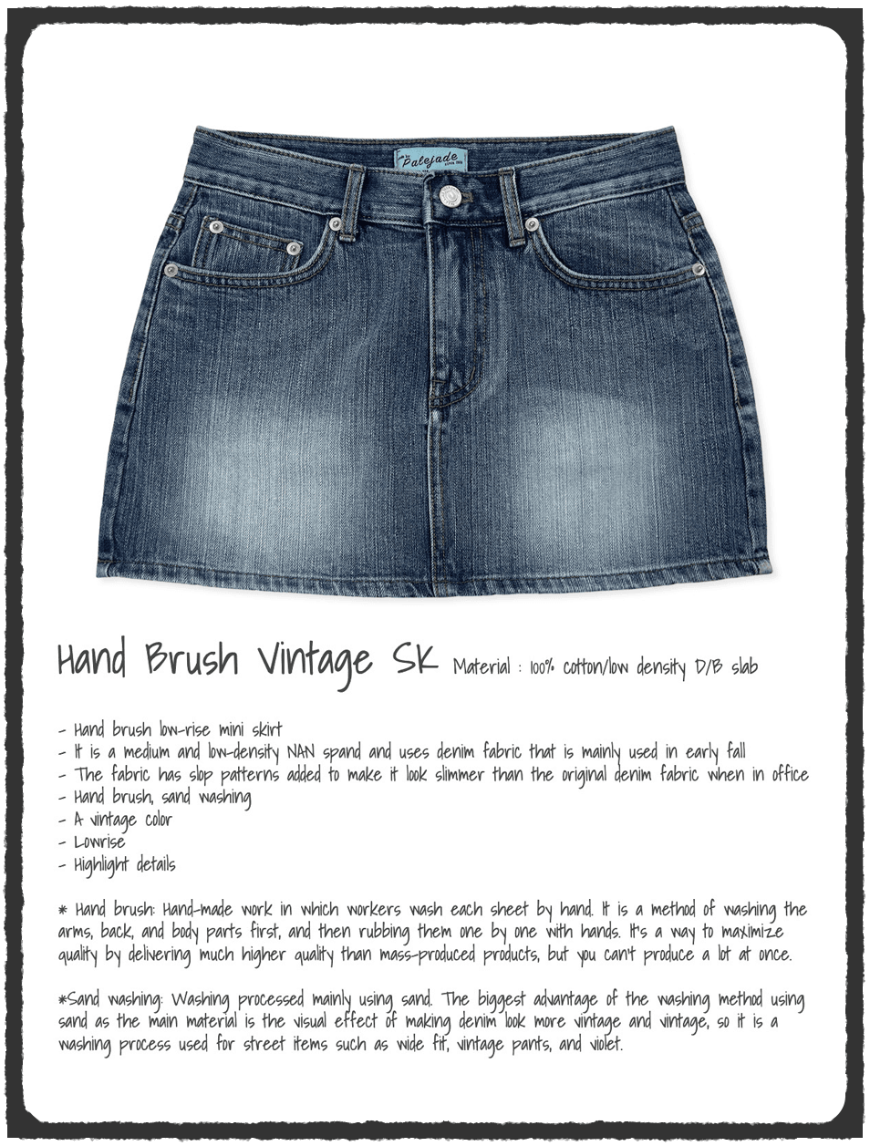 Hand Brush Vintage SK