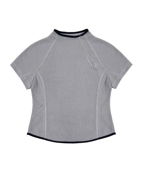 D.ok W02 Quarter Zip Crop Top ver.02 (GY)