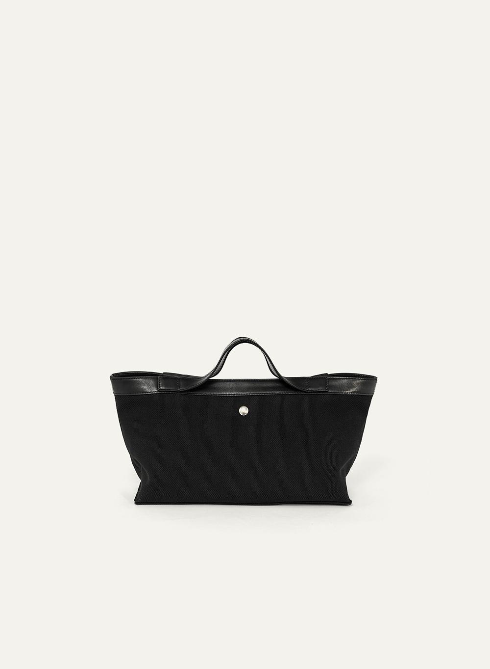 [3nd Re-order] Posell Canvas Tote Bag Black (S)