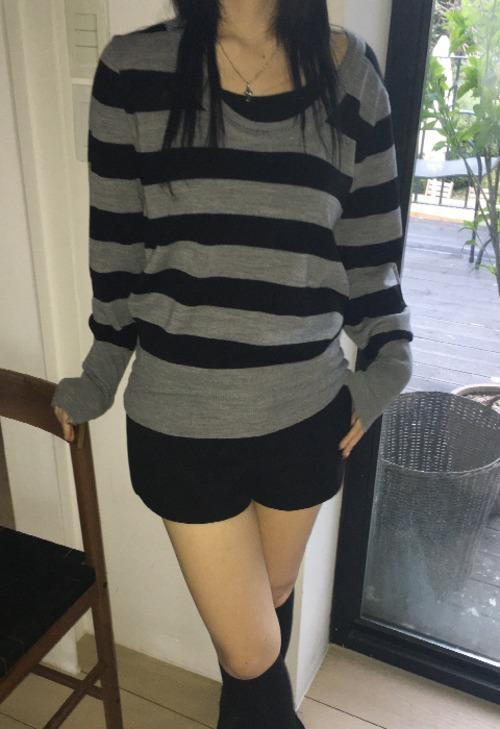 이즈이즈 [ee] Tan S/T knit