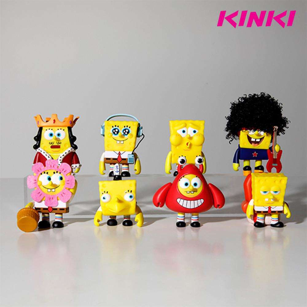 [KINKI ROBOT] SPONGEBOB CAVALCADE OF SPONGEBOBS 3인치 VINYL MINI SERIES (2112012)