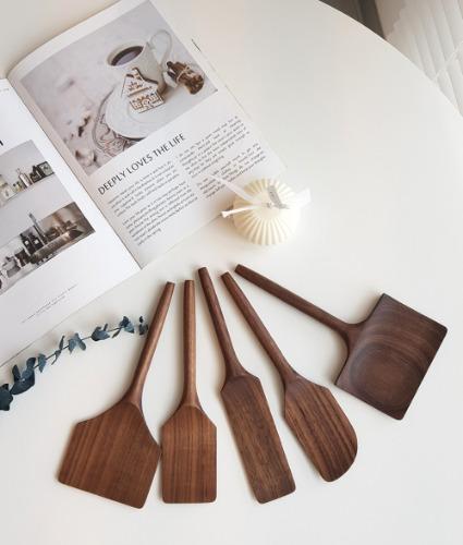 [미니사이즈] 호두나무 월넛 원목 나무 조리도구