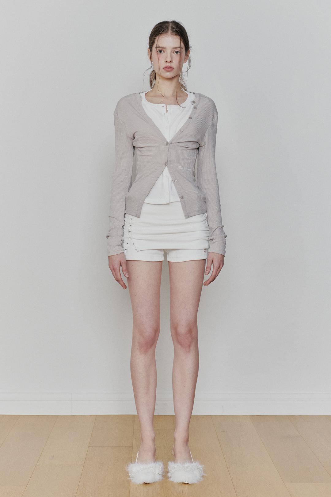 SECRET 2WAY CARDIGAN (SS ver.) beige