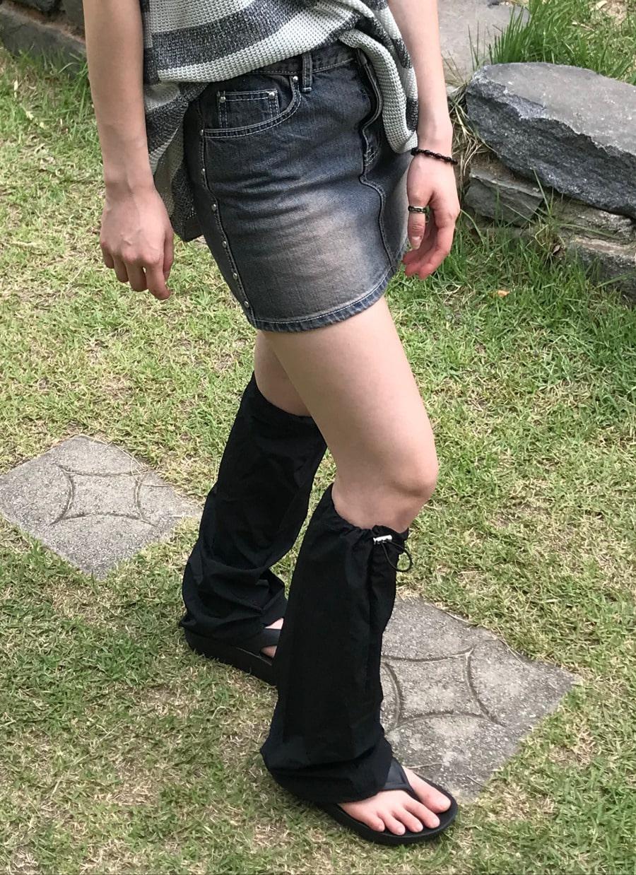 Funky nylon leg warmer 펑키 나일론 레그 워머