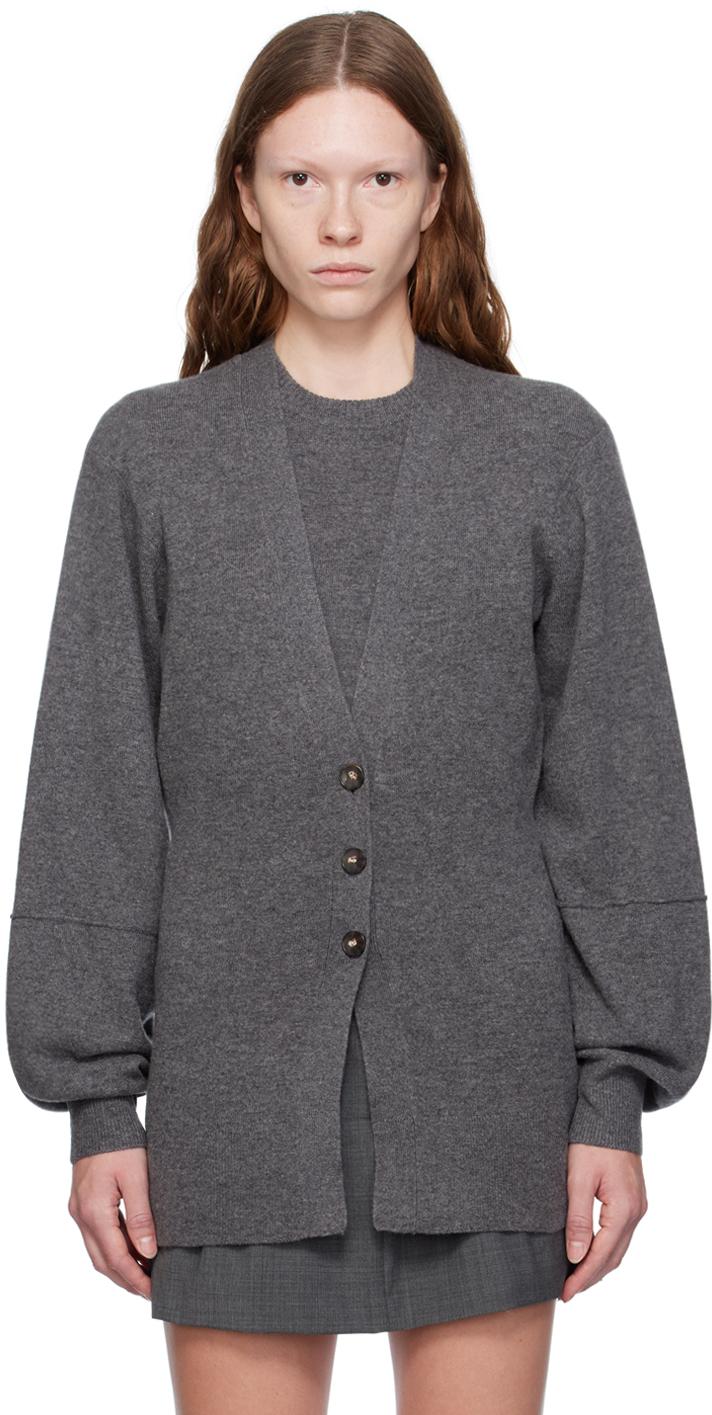 그레이 코모 가디건