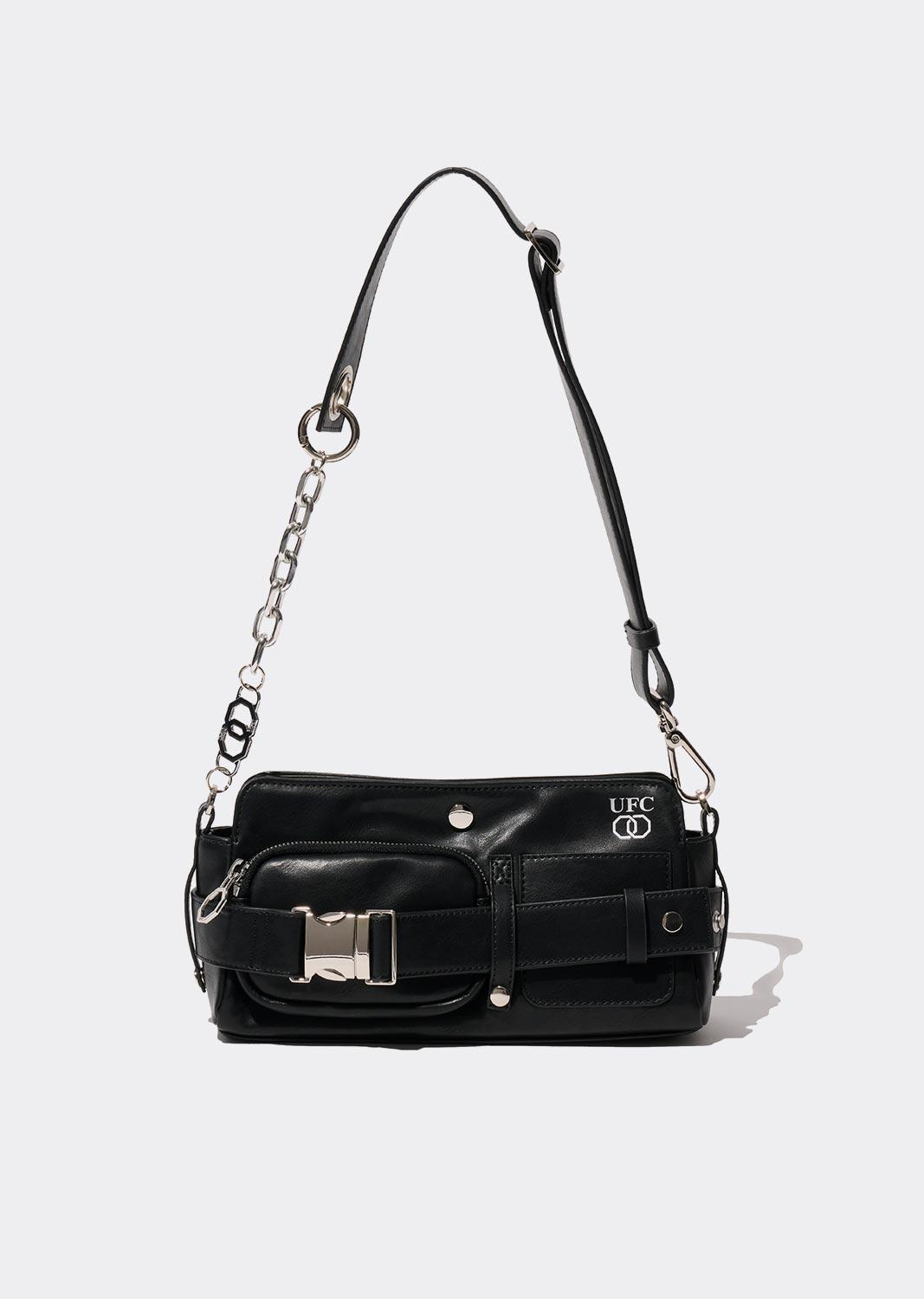 UFC 옥타곤 체인 미니 숄더백 블랙 U1SBU2216BK