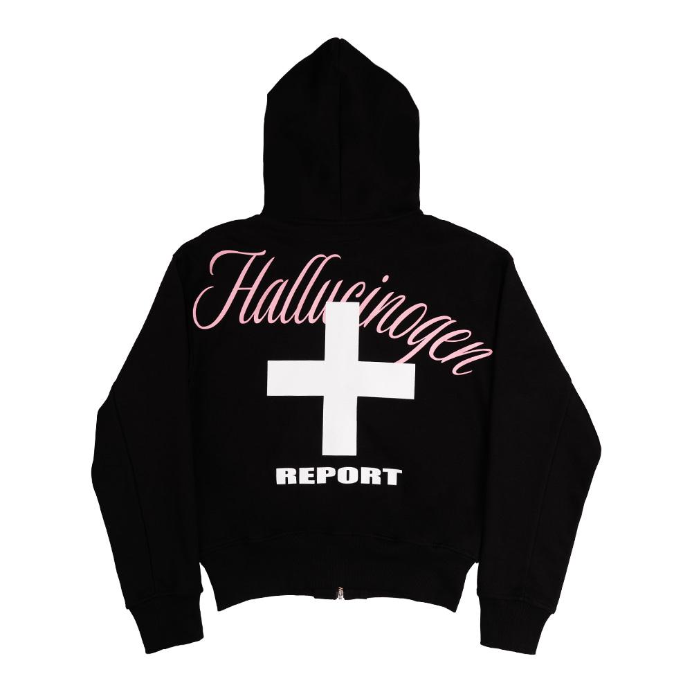 CROSS REPORT HOODIE (BLACK) *11/1 순차 배송*