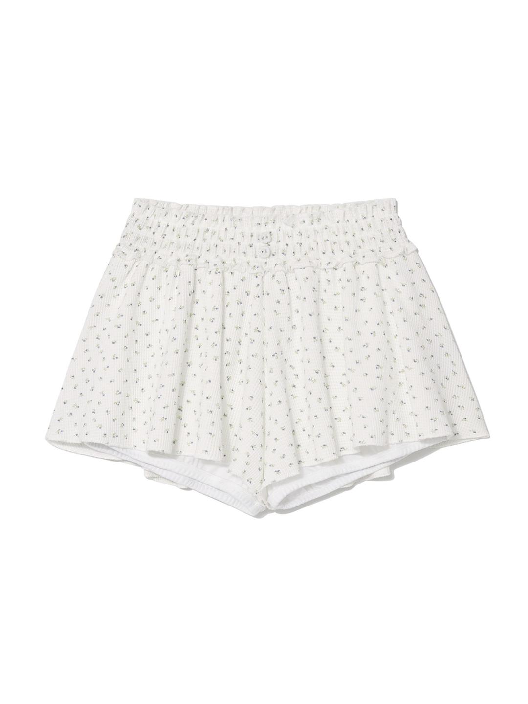 PROVINCE EYELET SHORTS (CREAM BLOOM)