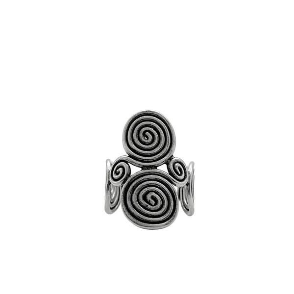 KAREN HILL TRIBE silver Spiral wrap Ring