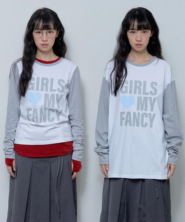 [2 SIZE 9/12일 예약배송]GIRLS MY FANCY LONG SLEEVE (GRAY)_F24ZB068