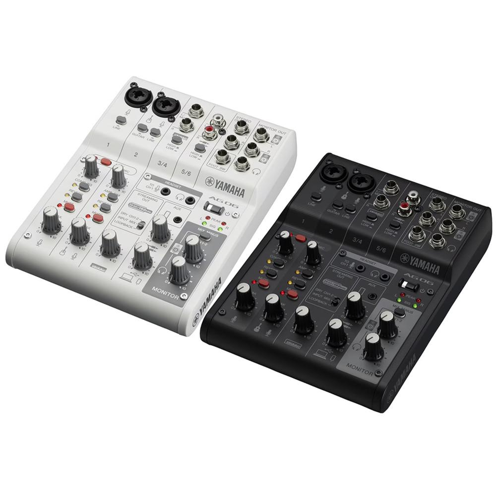 야마하 AG06 오디오인터페이스 루프백 스트리밍 AG-06mk2