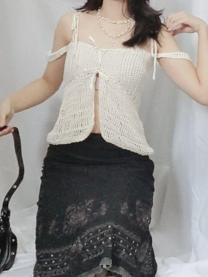 Spring Wind Top Crochet PDF PATTERN