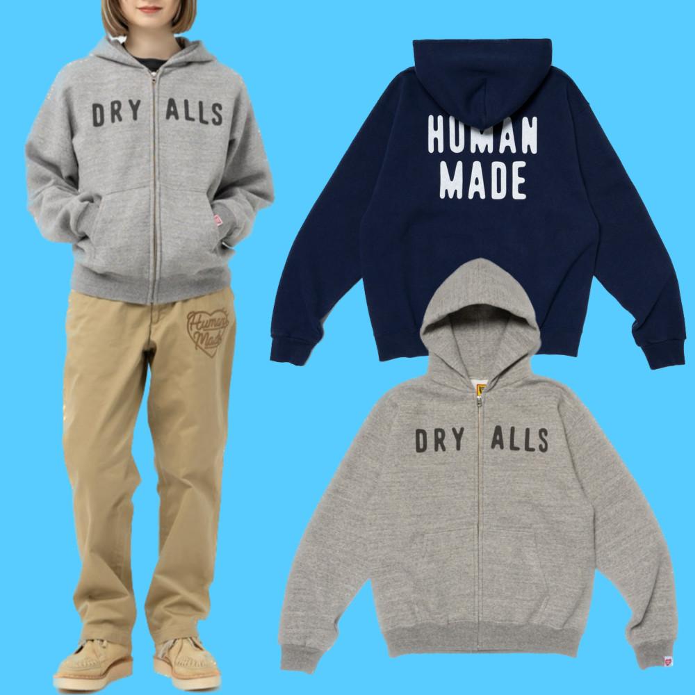 휴먼메이드 후드집업 긴팔 후드티