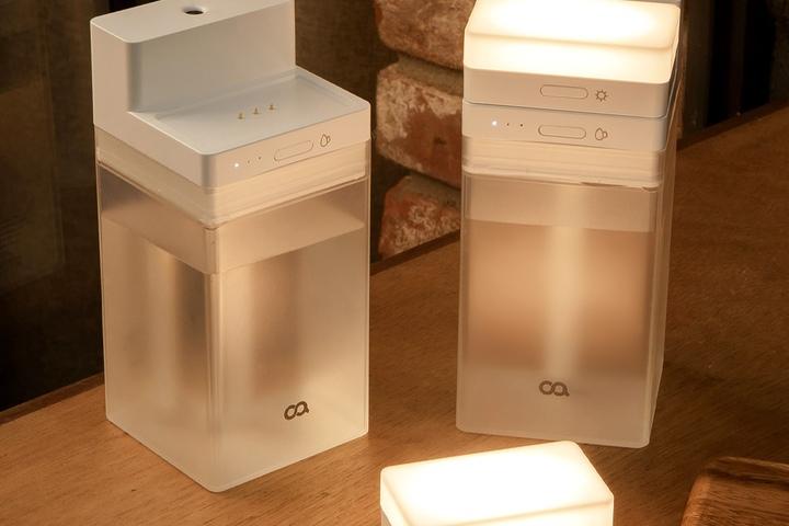 1+1특가! 센스V2 무선 분리형 무드등 휴대용 미니 가습기 500ml