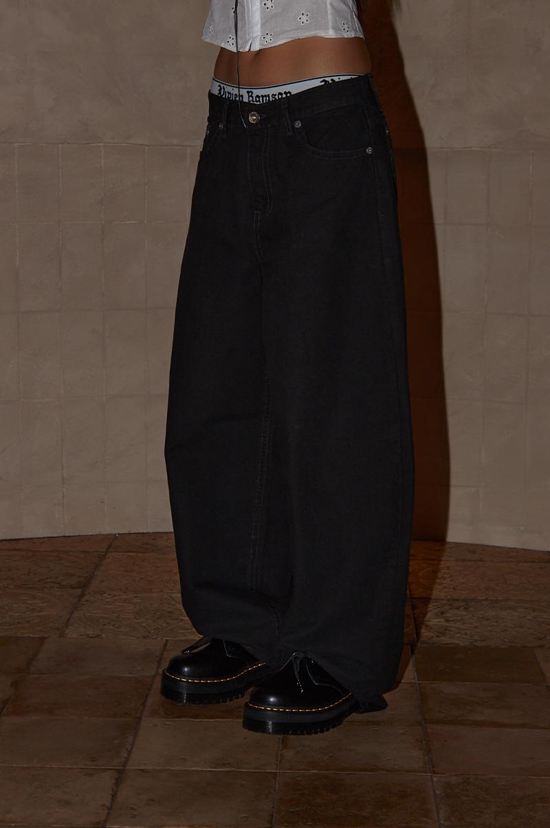 OOTJ MEGA WIDE LOW-RISED PANTS