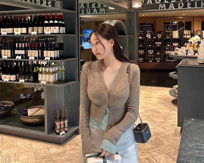 컬러링가디건 - cd