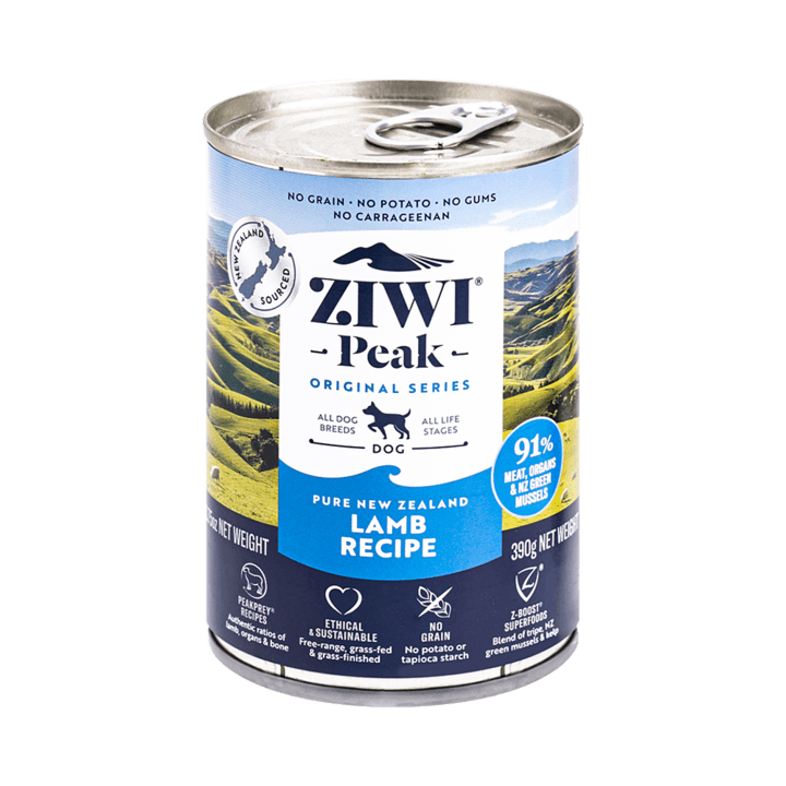 지위픽 독 양고기 캔 390g