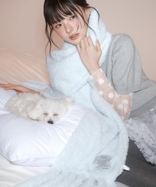 RC CLOUDY 머플러 PASTEL BLUE