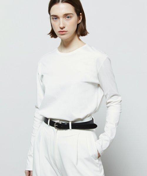 SIGNATURE SILKET T-SHIRTS - IVORY