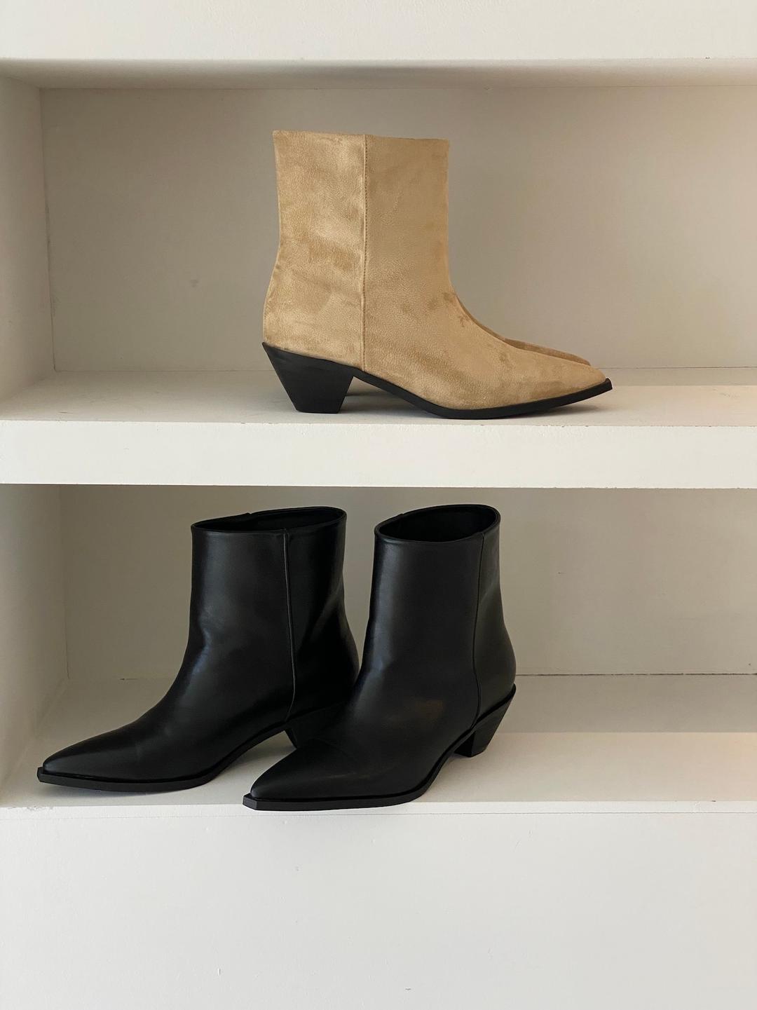 베키 웨스턴 앵클 부츠(3color)