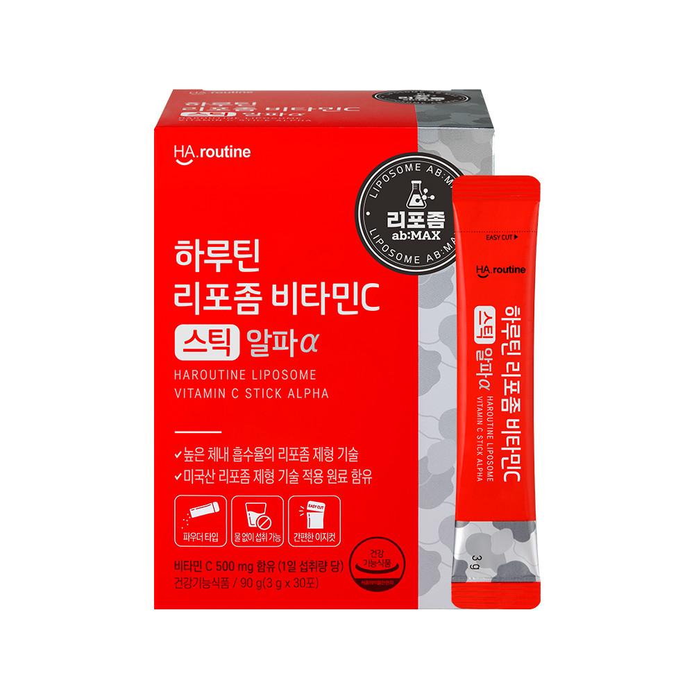 하루틴 리포좀 비타민C 스틱 알파α 30포 (1개월)