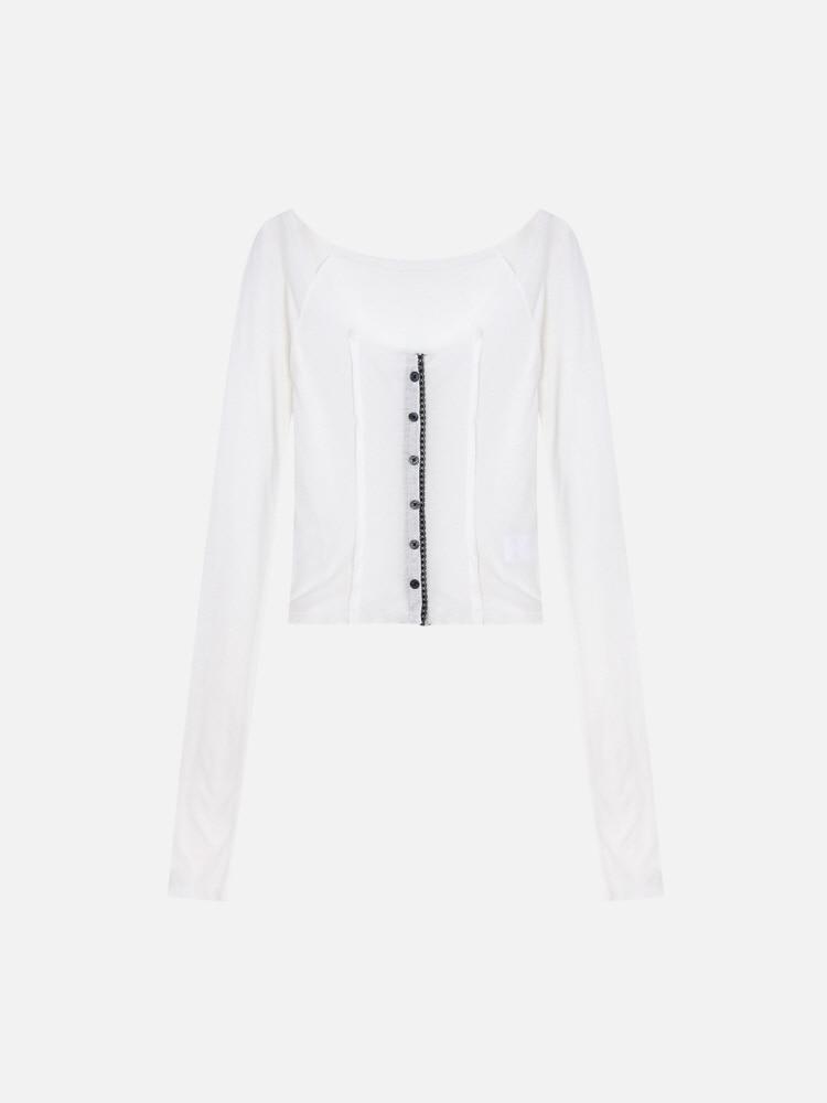 GARDEN LACE T-SHIRT