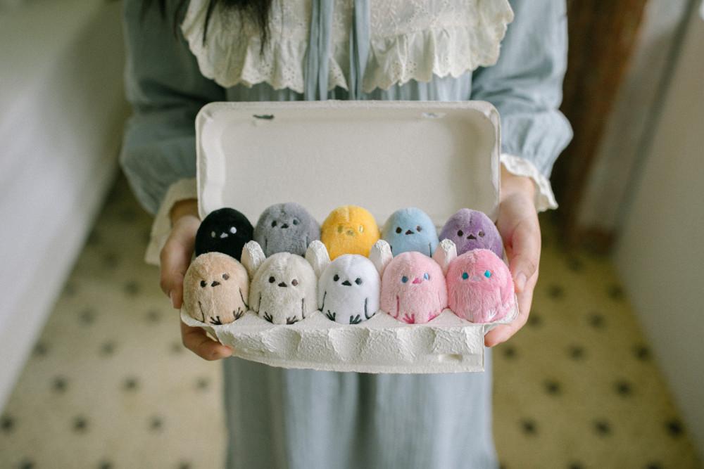 [토이블라썸] 핸드메이드 커스텀 계란뱁이 (12칼라+4칼라) 계란판포장♥