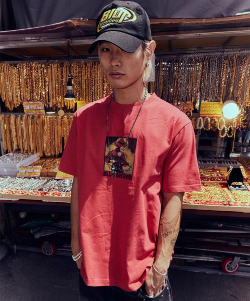 탕탕탕 숏 슬리브 [레드]